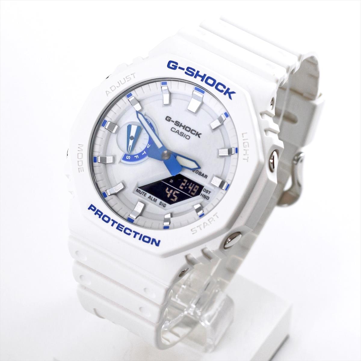 カシオ Gショック WEB限定モデル GA-2100HDS-7A1JF HIDDEN GLOW シリーズ ブルー蓄光フェイス CASIO G-SHOCK公式掲載店【0625】【店頭受取可能商品】